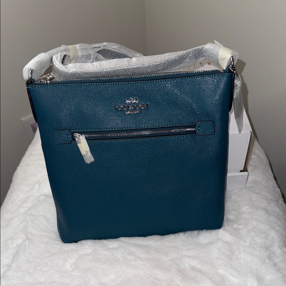 Coach Turquoise Crossbody Bag